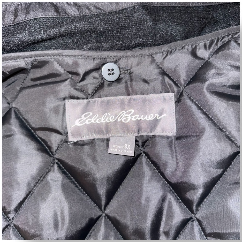 EDDIE BAUER Women's Girl on the Go® Insulated Waterproof Trench Coat 3X - Black - Picture 9 of 16